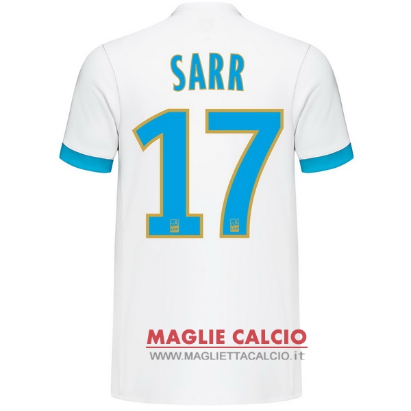 nuova maglietta marseille 2017-2018 sarr 17 prima